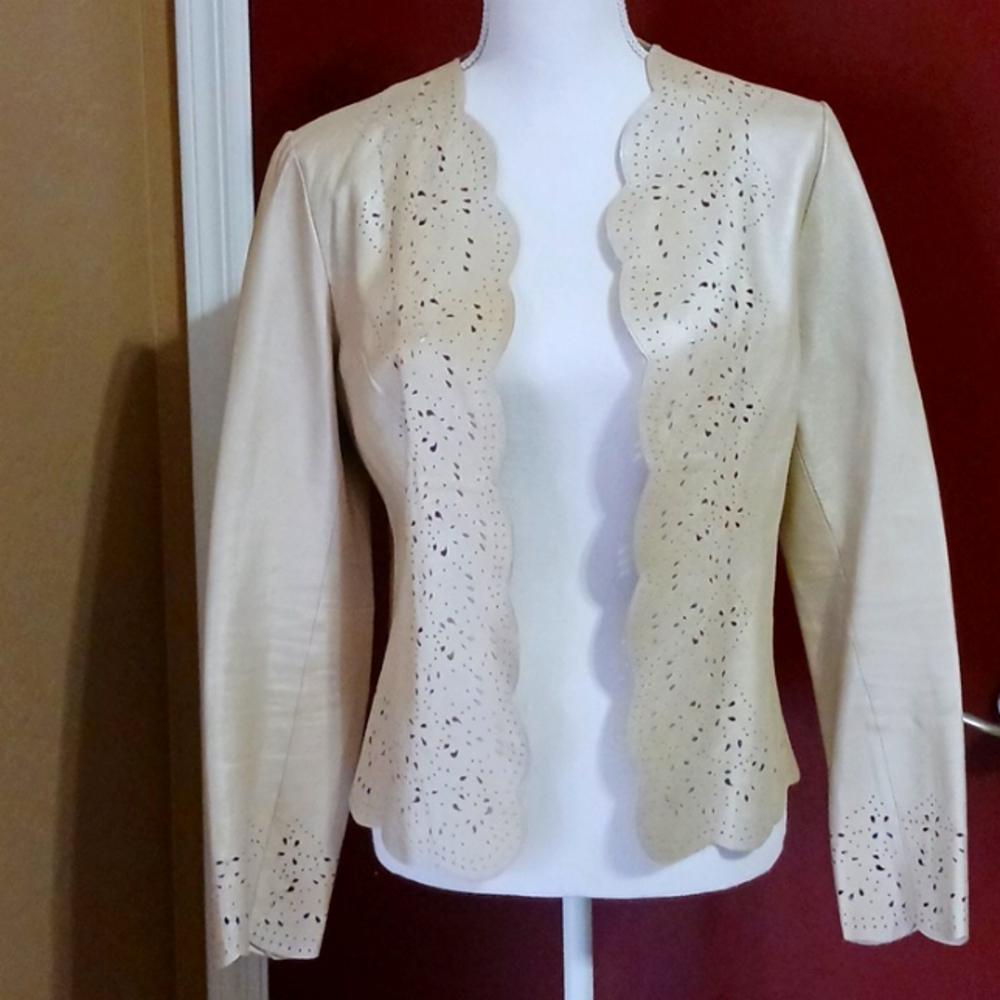 C Concept 100% Leather Womens Jacket